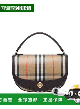 香港直邮BURBERRY 女士斜挎包 8112160 SS2025 棕色 Sand Highlan