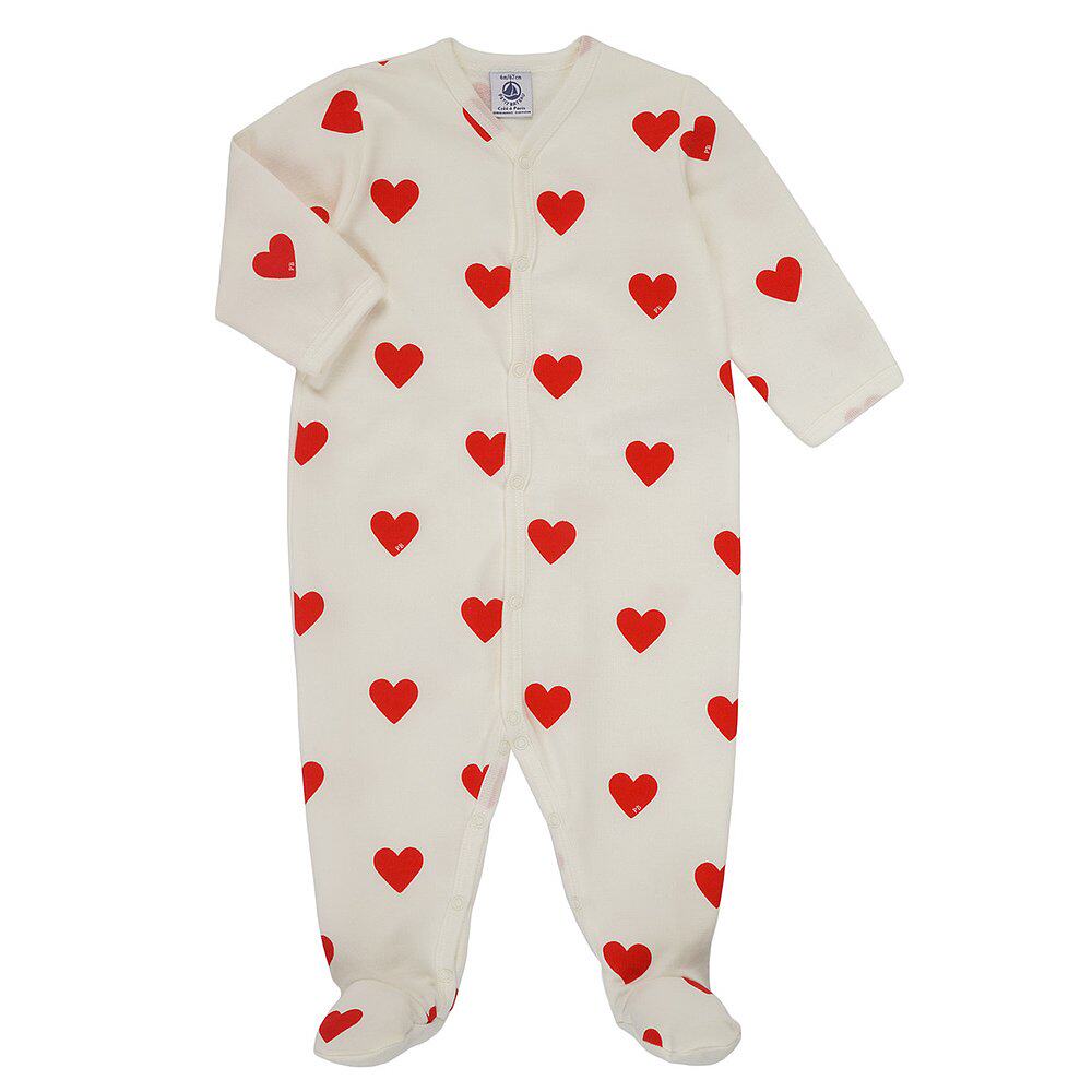 Petit Bateau 小帆船 童款 MESCOEURS 睡衣 多彩图片
