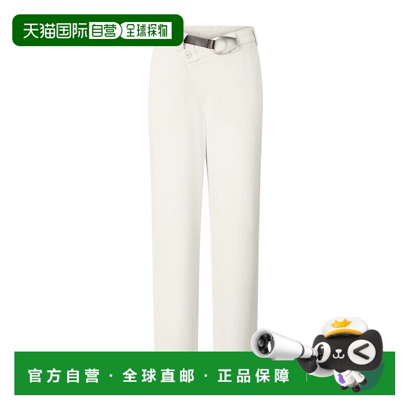 香港直邮PINKO 女士休闲裤 105071A2JPC21 SS2025 白色