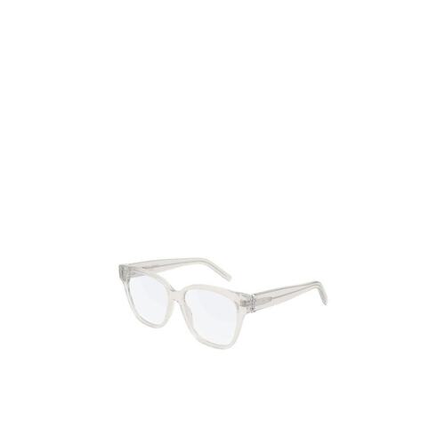 Saint Laurent 徽标平光镜 SLM33