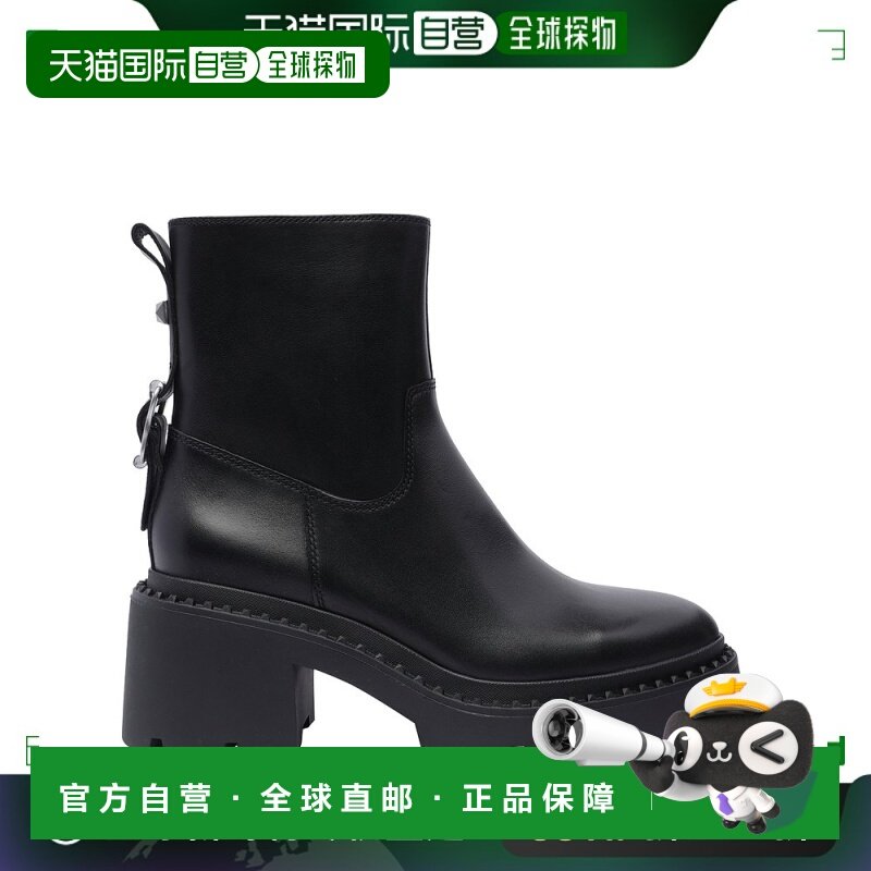 1h可退 欧洲直邮ASH 女士中筒靴子圆头拉链流行女鞋 NEWTON01短靴