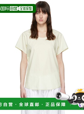 1h可退 香港直邮潮奢 Lemaire 女士 黄色 T 恤 W221TO437LF588