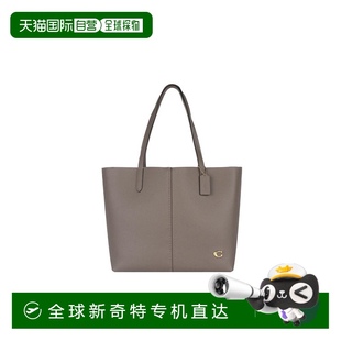 专柜款 香港直邮COACH 女士皮革单肩手提包蔻驰托特包背包