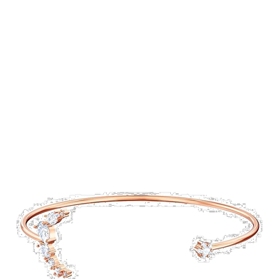 自营｜Swarovski施华洛世奇手镯阔手白色镀玫瑰金 5486353合金