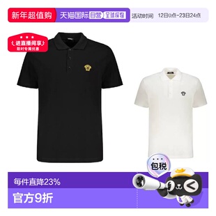 香港直邮VERSACE 男士POLO衫 A89507S1A140462B130 SS2024