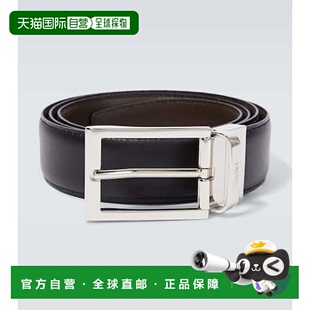 香港直邮Zegna 杰尼亚 男士 皮带腰带 black黑色 舒适时尚