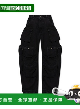 香港直邮The Attico 女士 工装牛仔裤工装裤 250WCP00084DDD066AA