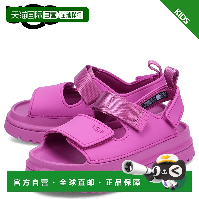 日本直邮 UGG 凉鞋 带凉鞋 Golden Glow 儿童GOLDENGLOW 粉色 115