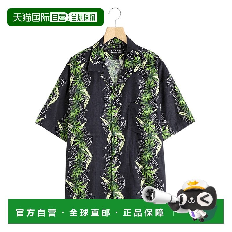 1h可退 日本直邮MANASTASH 男士麻料夏威夷衬衫 7925123004