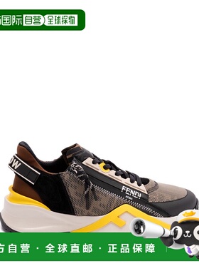 香港直邮FENDI 男士运动鞋 7E1392AQ6DF1R78 SS2025黑色 老爹鞋