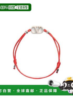 香港直邮VALENTINO 男士手链手镯 YJ0S67ZWK827 SS2025 红色 VLOG