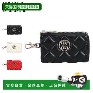 日本直邮GYDA 型拉链 钥匙包女士L 环钥匙扣黑色白色红色G Jada