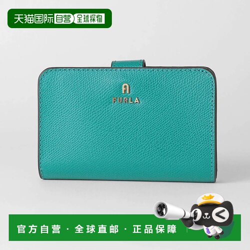 日本直邮FURLA 香奈儿山茶花两折紧凑型钱包 M WP00314 ARE000 45