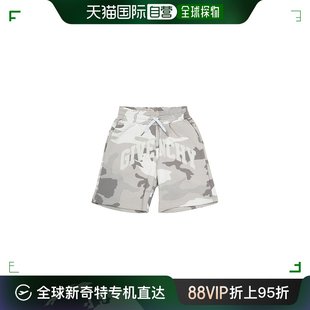 纪梵希 香港直邮潮奢 Givenchy Logo棉质拉绒短裤 童装 男童