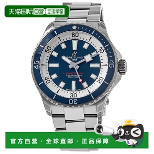 自营 breitling百年灵Superocean Automatic 42蓝色表盘钢制男士A