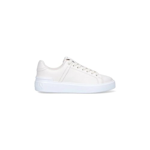 香港直邮BALMAIN 女士运动鞋 DN1VI690LVTR0FA SS2025 白色 Balma