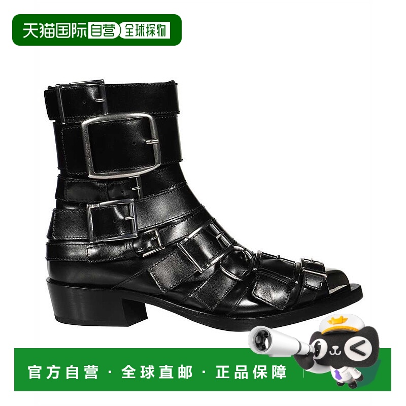 1h可退 香港直邮ALEXANDER MCQUEEN 女士靴子 718853WHSWD1081
