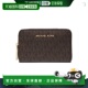 美国直邮 Jet Michael 1h可退 Kors Logo Set 拉链卡包