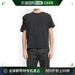 香港直邮MISBHV T恤 230M146BLACK 男士