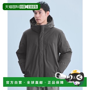 日本直邮green label 连帽羽绒夹克 relaxing 1h可退