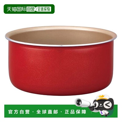 【日本直邮】evercook 脱柄式汤锅18cm IH对应 红色 EIDP18RD