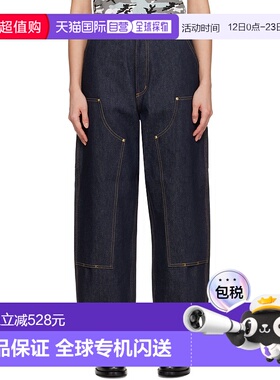 1h可退 香港直邮CARHARTT WIP 女士 蓝色 Brandon Double Knee 牛