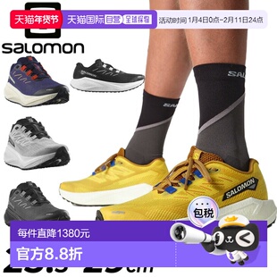 日本直邮Salomon 男士 AERO BLAZE 3 GRVL 跑鞋低帮厚底适合公路/