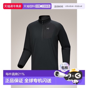 Neck男士 加拿大直邮始祖鸟Delta Zip 户外运动抓绒衣