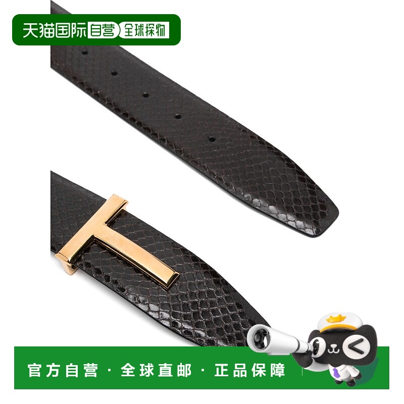 1h可退 香港直邮TOM FORD 男士腰带 TB178LCL471G1B011 SS2025 黑
