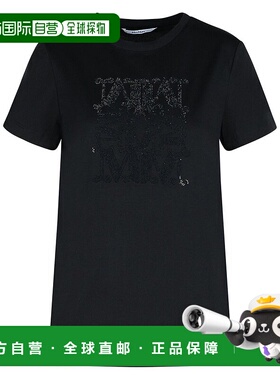 1h可退 香港直邮潮奢 MaxMara 麦斯玛拉 女士 Giovane 標誌刺繡圓