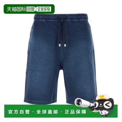 香港直邮LOEWE 男士短裤 H526Y1AX10INDIGOBLUE SS2025 蓝色