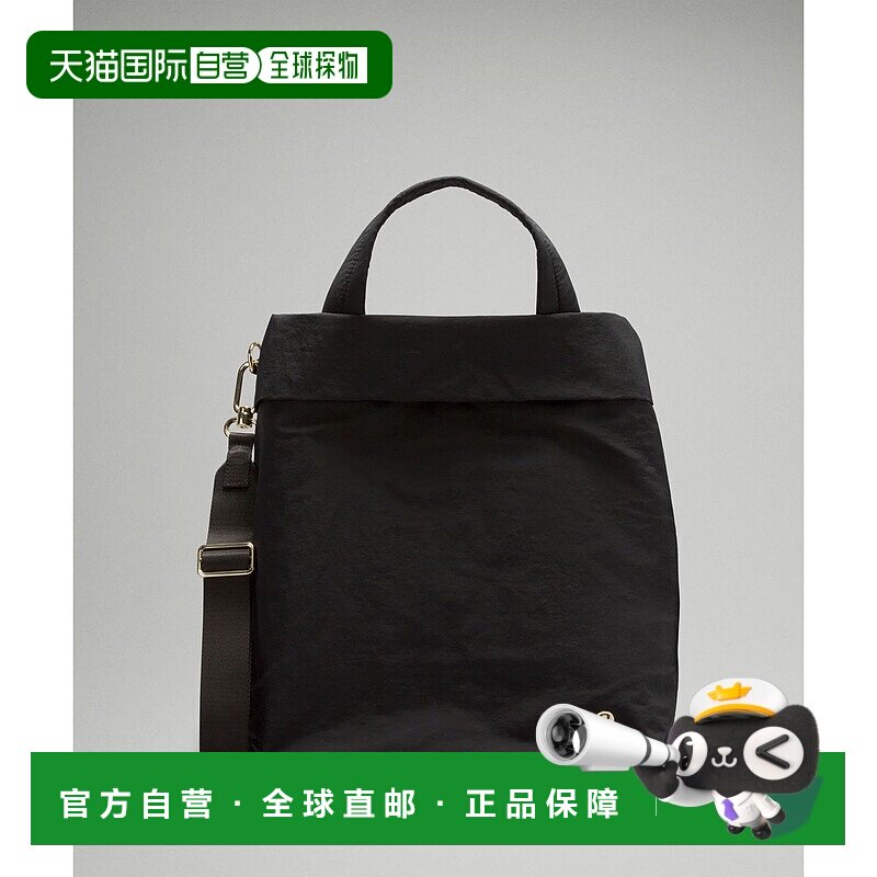 韩国直邮lululemon On My Level Back 2.0 - BLK/GOLD_斜挎包图片