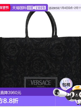 1h可退 香港直邮versace 范思哲 女士 徽标单肩包 10131521A09741