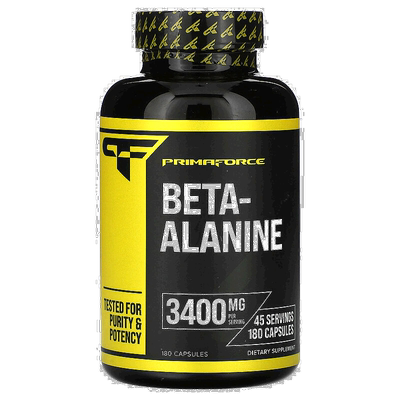 香港直邮Primaforce,β-丙氨酸，3,400 毫克，180 粒胶囊