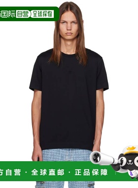 付款1h内可退 香港直邮Givenchy 纪梵希 男士 黑色 4G T恤 black