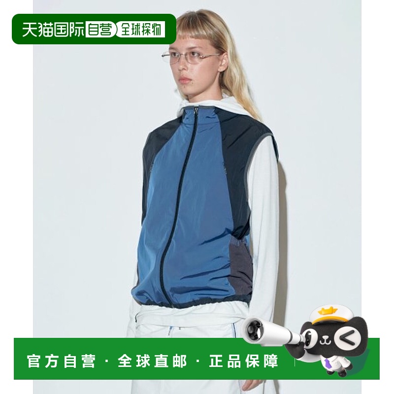 韩国直邮SCULPTOR美式复古街头辣妹潮牌新款背心SC23A125NA