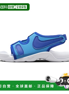 日本直邮Nike Sunray Adjust 6  防滑耐磨儿童凉鞋 蓝色 中小童
