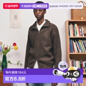 日本直邮Adoon plain 男女同款 1h可退 双拉链针织衫 斜裁设计宽松