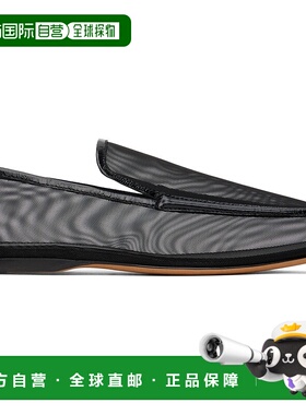 1h可退 香港直邮潮奢 KHAITE 女士 黑色 Alessia 乐福鞋 F4047880