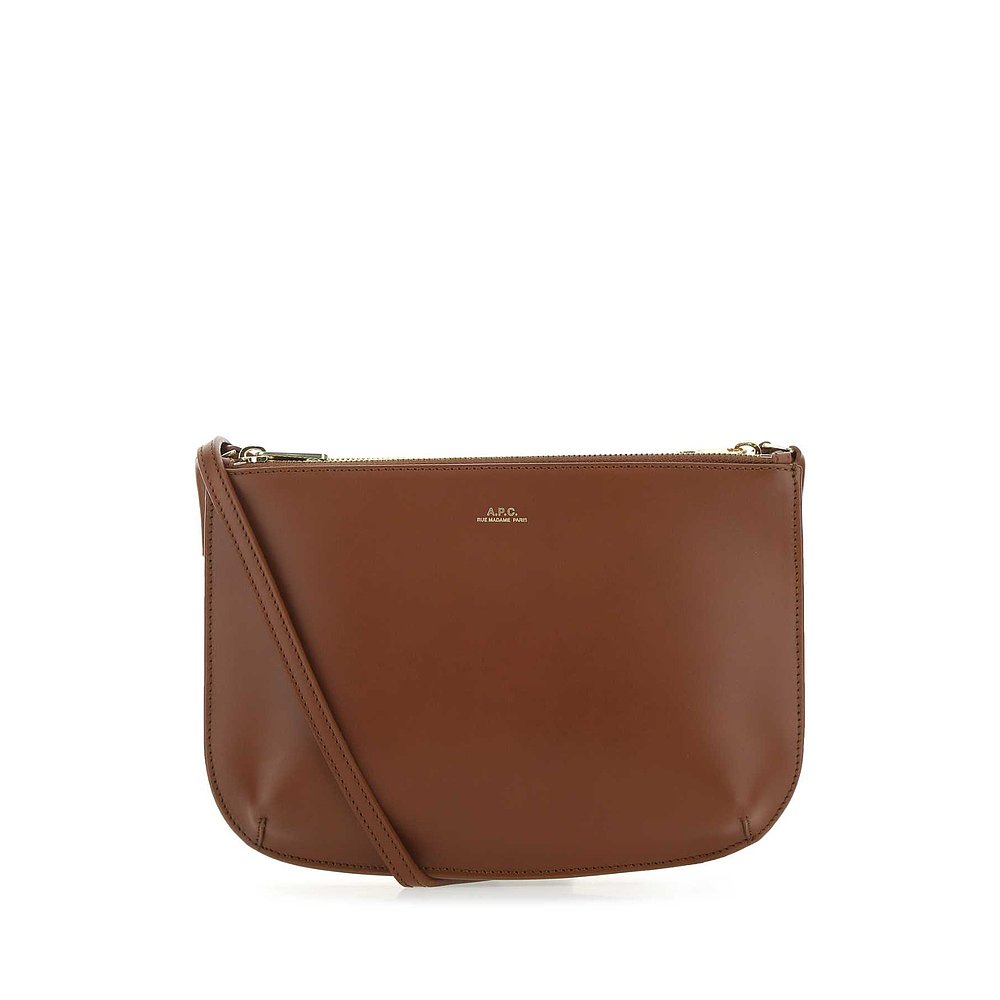 A.P.C. 女士单肩包 PXAWVF61404CAD 棕色 Maelys 斜挎包