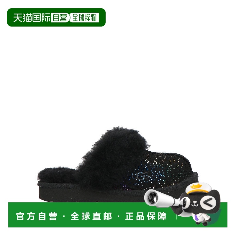 1h可退 香港直邮潮奢 Ugg 女童 凉鞋童鞋 black黑色 舒适时尚