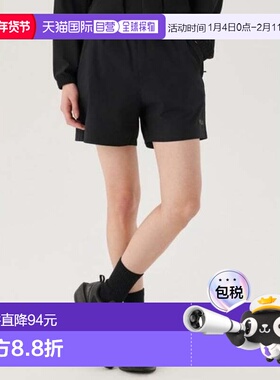 韩国直邮FILA 裤子 性能弹力梭织 FS2TRG1251F 黑色