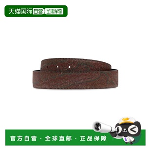 香港直邮ETRO AW2025 男士 MP3D0001AA063N0000 棕色 腰带 1h可退