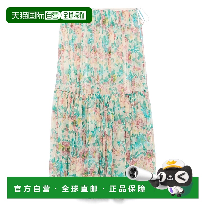 香港直邮Chloe 蔻依 女士 Chloe 半身裙 25UJU1046524T百褶裙