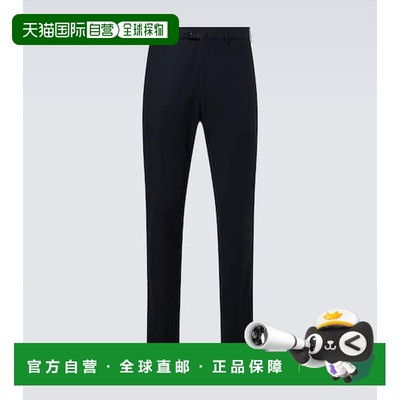 1h可退 香港直邮Loro Piana 诺悠翩雅 男士 Carlo 棉混纺斜纹棉布