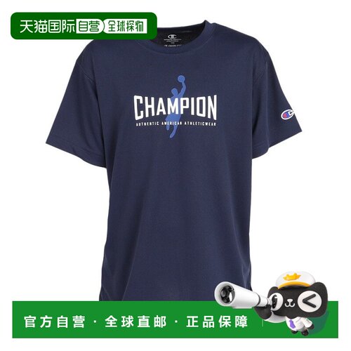 日本直邮Champion 冠军儿童篮球服 男童短袖T恤 CK-DB346 370