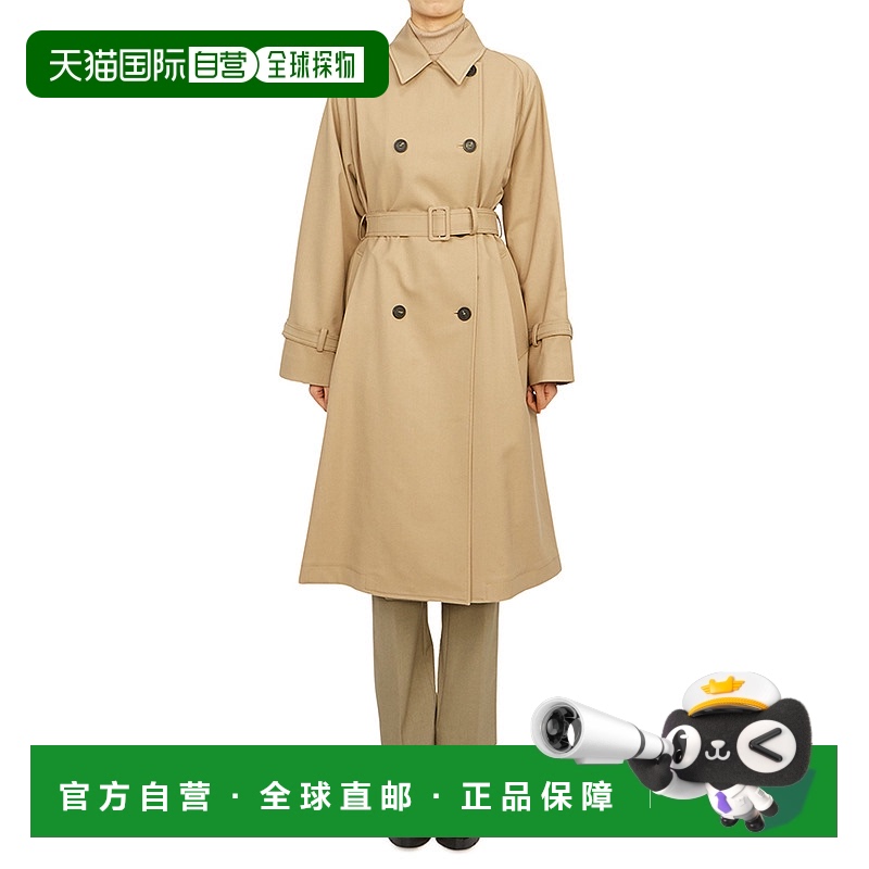 1h可退 韩国直邮max mara50260139650 CANDIDA 002 女士 大衣