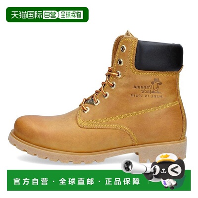 自营 Panama Jack Panama 03 C1 - 男士真皮踝靴 - 驼色 美国奥莱