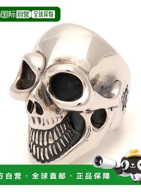 1h可退 日本直邮Bill Wall Leather 男士 R303 Master Skull戒指