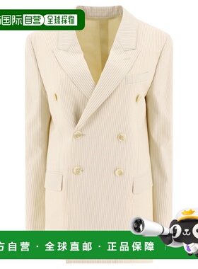 香港直邮CELINE 女士西服 2V85F447T97IR AW2025 白色 CELINE bla